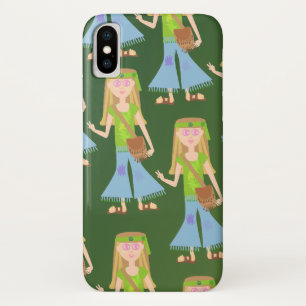 So Sassy Hippie Girl Retro Art Fun Muster Case-Mate iPhone Hülle