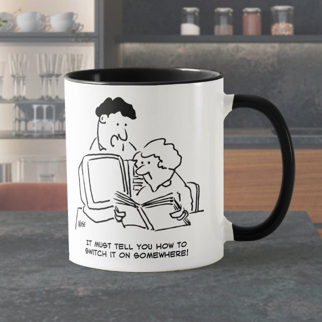 So schalten Sie den Computer ein Tasse (Von Creator hochgeladen)