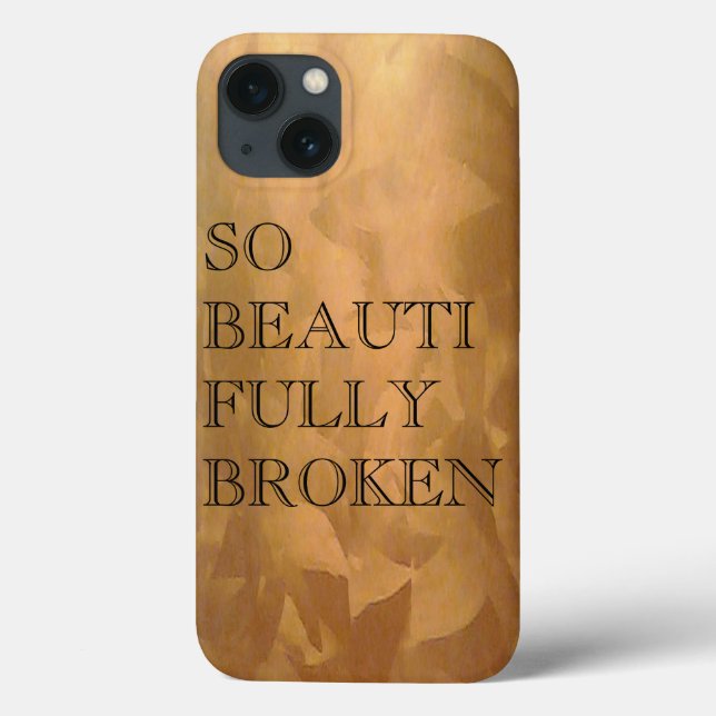 So schön gebrochen Case-Mate iPhone hülle (Rückseite)