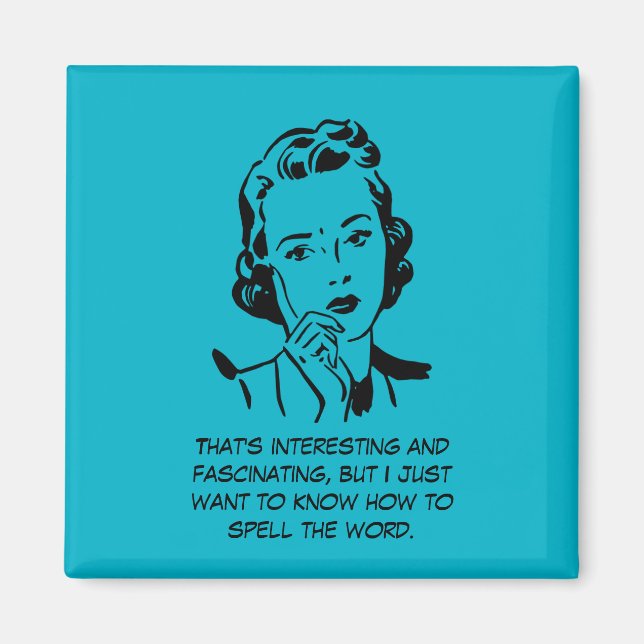 So schreiben Sie das Word Court Reporting Zitat Magnet (Vorne)