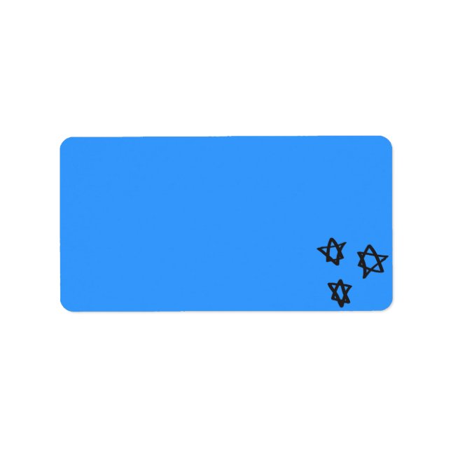 So sehr LÄSSIG passend drucken Sie Ihr eigenes Lab Adressaufkleber (Vorne)