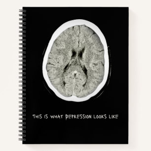 So sieht Depressionen aus.CTFOD Notizbuch