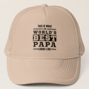 So sieht der beste Papa der Welt aus Truckerkappe