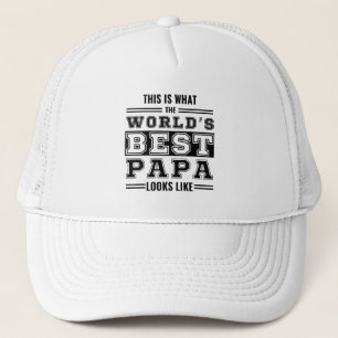 So sieht der beste Papa der Welt aus Truckerkappe