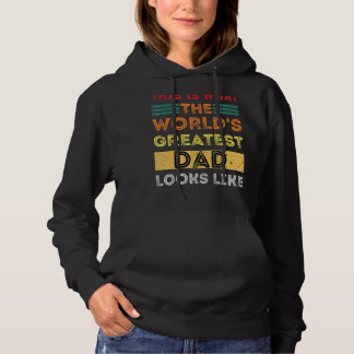 So sieht der größte Vater der Welt aus Hoodie