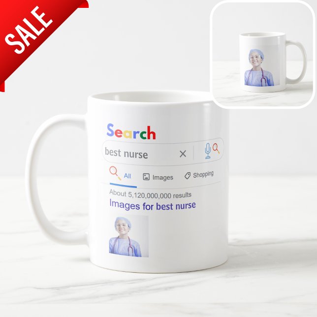 So sieht die Welt BEST NURSE aus wie FOTO Kaffeetasse (Von Creator hochgeladen)