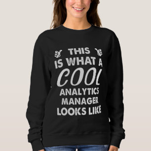 So sieht ein cooler Analytics-Manager aus 1 Sweatshirt
