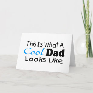 So sieht ein Cooler Vater aus (2) Karte