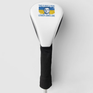 So sieht ein echter Führer aus wie die Ukraine Golf Headcover