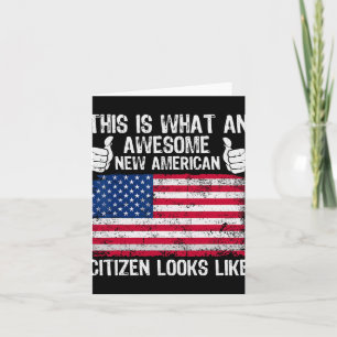 So sieht ein fantastischer neuer amerikanischer St Karte