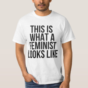 So sieht ein Feminist aus - Feminismus T-Shirt