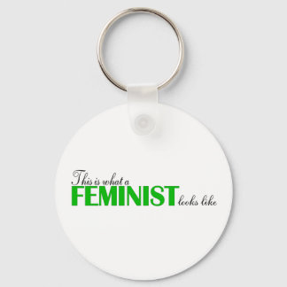 So sieht ein Feminist aus Schlüsselanhänger