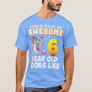 So sieht ein großartiger 6-Jähriger aus Unic T-Shirt
