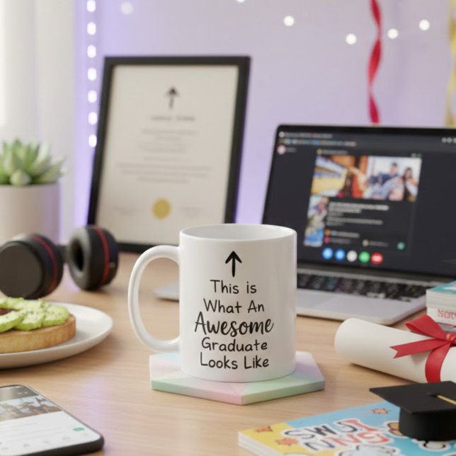 So sieht ein großartiger Absolvent aus Kaffeetasse (Von Creator hochgeladen)