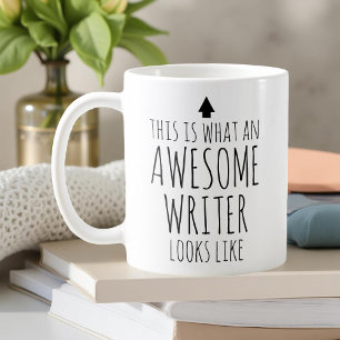 So sieht ein großartiger Schriftsteller aus Kaffeetasse