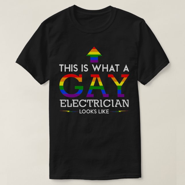 So sieht ein Homosexueller aus T-Shirt (Design vorne)