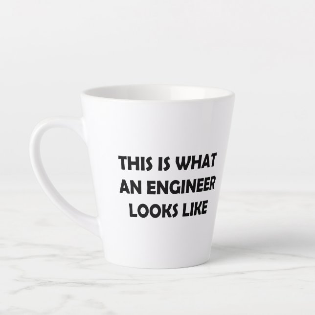 So sieht ein Ingenieur aus Milchtasse (Links)