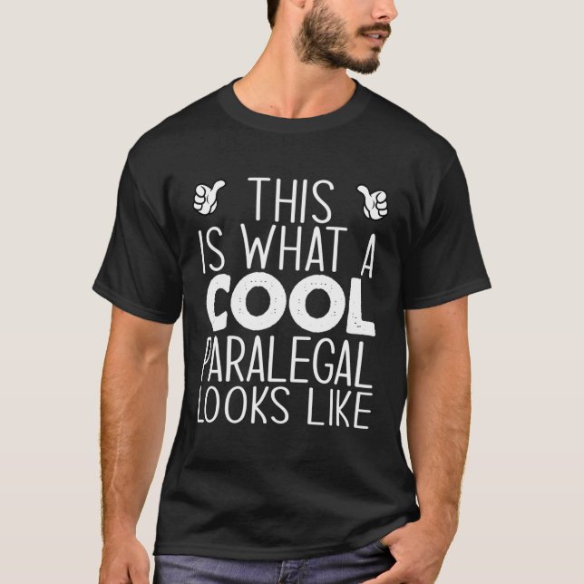 So sieht ein Paralegal aus T-Shirt (Vorderseite)
