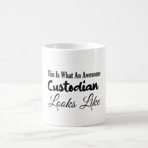 So sieht ein Phantastischer Custodian aus Kaffeetasse