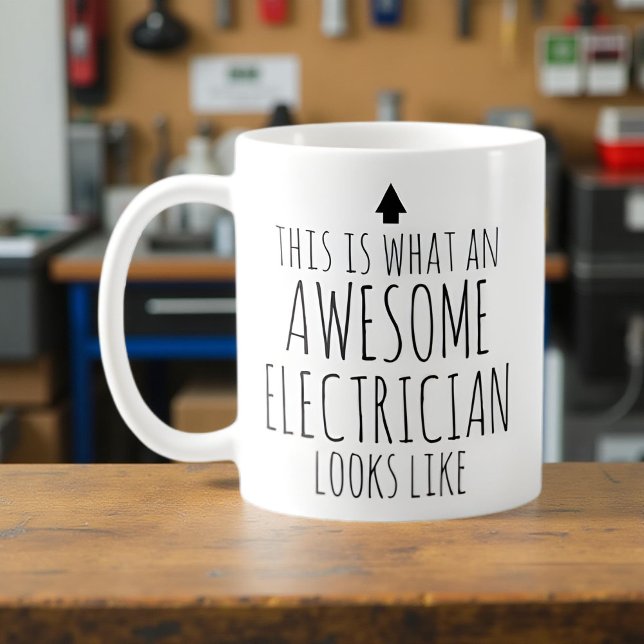 So sieht ein Phantastischer Elektriker aus Kaffeetasse (Von Creator hochgeladen)