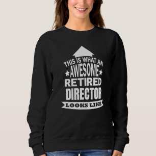 So sieht ein Phantastischer geduldiger Regisseur a Sweatshirt