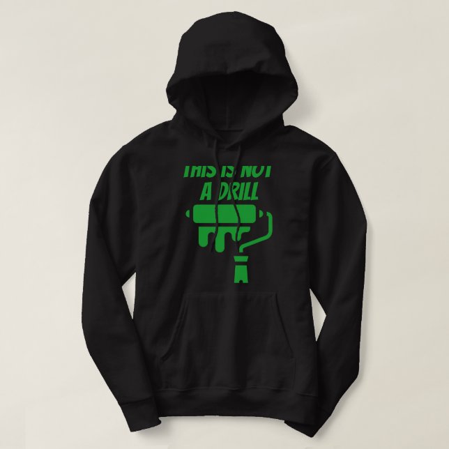 So sieht ein Phantastischer Maler aus Hoodie (Design vorne)