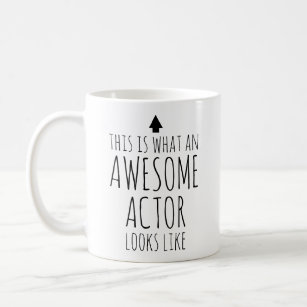 So sieht ein Phantastischer Schauspieler aus Kaffeetasse