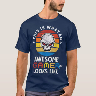 So sieht ein phantastischer Spieler für Hallo aus T-Shirt