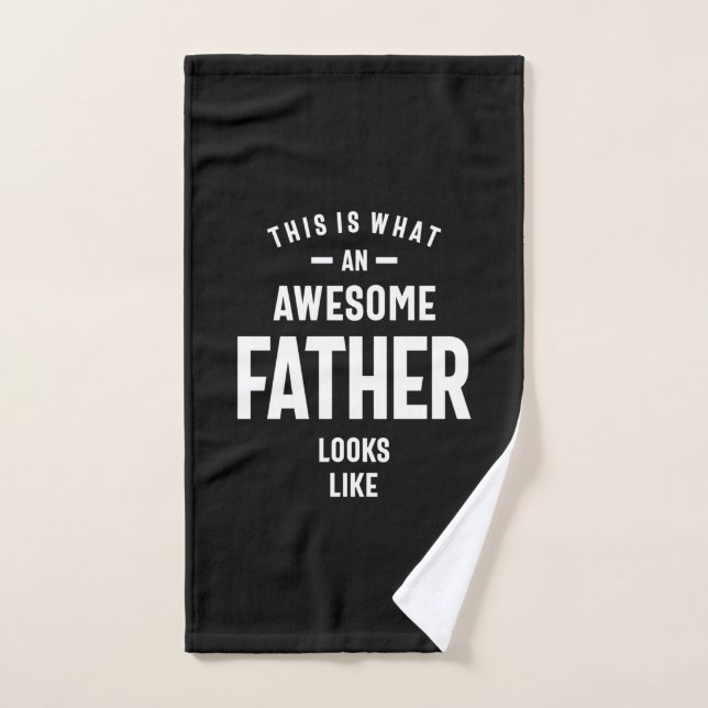 So sieht ein Phantastischer Vater aus Handtuch (Handtuch)