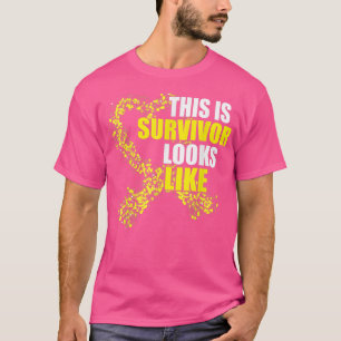 So sieht ein Überlebender aus wie Kinderzänk T-Shirt