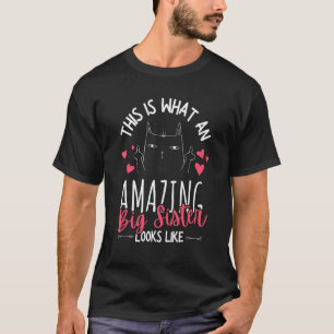 So sieht eine erstaunliche Schwester aus mittlere T-Shirt