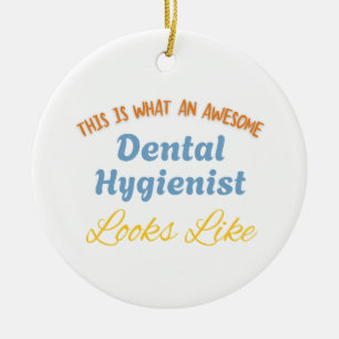 So sieht eine großartige zahnärztliche Hygienikeri Keramik Ornament