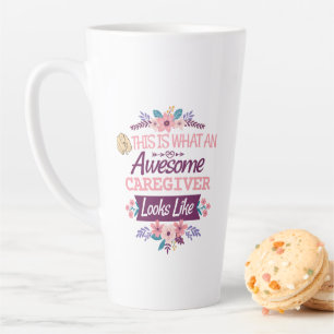 So sieht eine phantastische Betreuerin aus Milchtasse