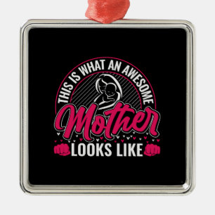 So sieht eine Phantastische Mutter aus Ornament Aus Metall