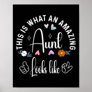 So sieht eine Phantastische Tante aus wie ein Fami Poster