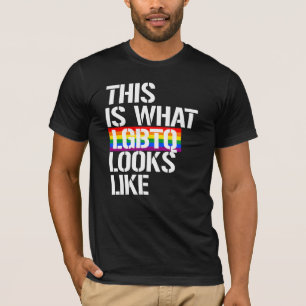 So sieht LGBTQ aus T-Shirt