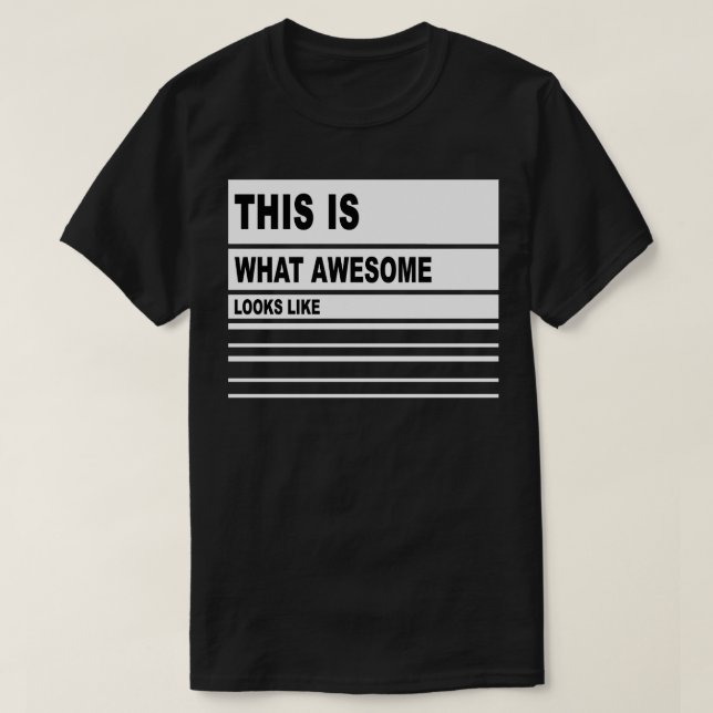 So sieht Phantastisch aus T-Shirt (Design vorne)