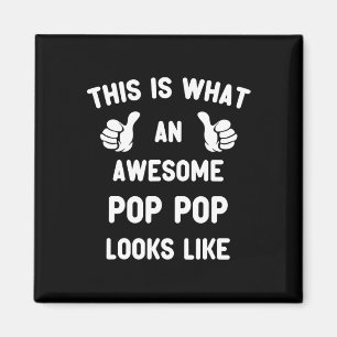 So sieht Phantastischer Pop-Pop aus wie Poppop Gra Magnet