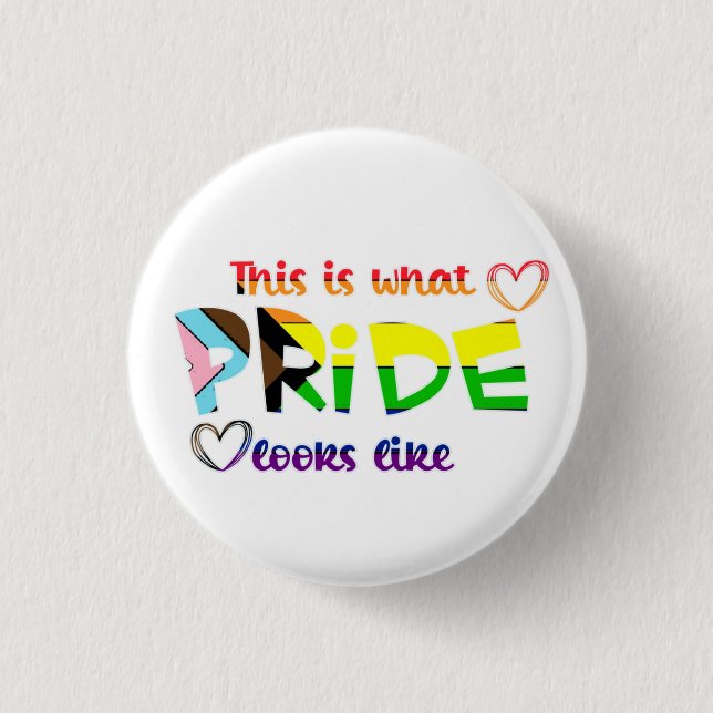 So sieht Stolz aus  Button (Vorderseite)