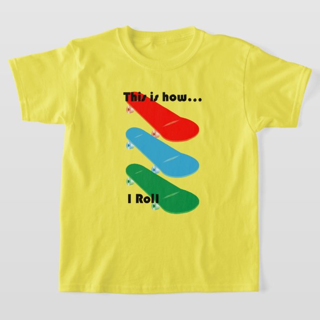 So spiele ich Design - Girls' Basic T - Shirt (Ablage )