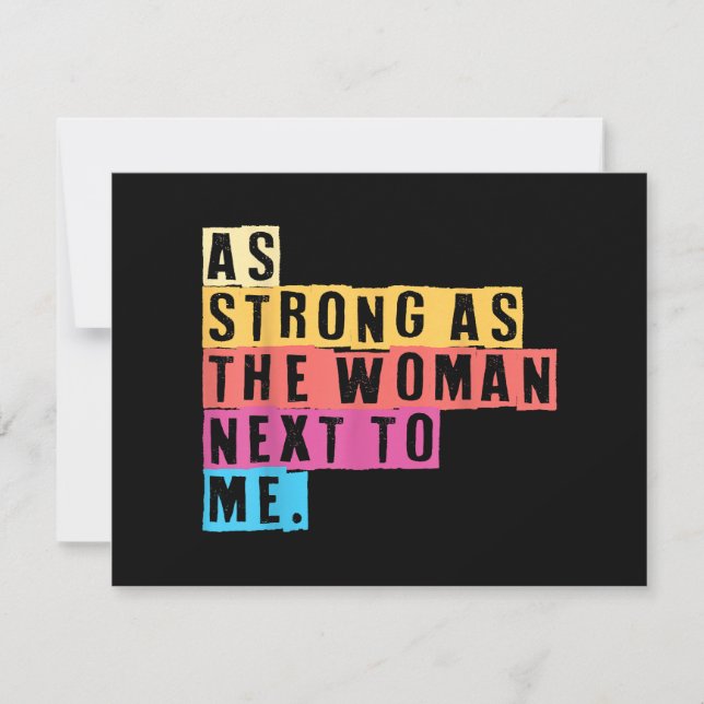 So stark wie die Frauen neben mir auch die Frauen, (Vorderseite)