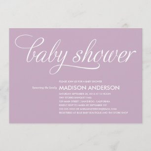 SO SÜß BABY SHOWER EINLADUNG
