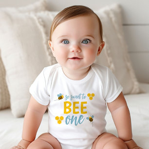 So süß, eine Biene zu sein - 1. Geburtstag Baby Strampler