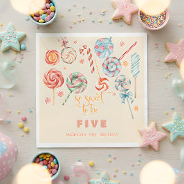 So süß, Kindergeburtstag zu sein Serviette