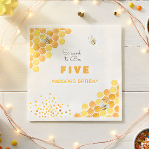 So süß zu sein Kindergeburtstag Serviette