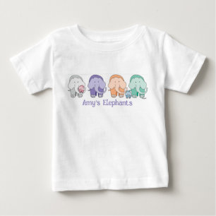So süßes Elefanten-T-Shirt Baby T-shirt