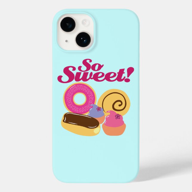 So Sweet Desserts iPhone Case (Rückseite)