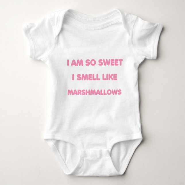 So Sweet Marshmallow - Baby Strampler (Vorderseite)