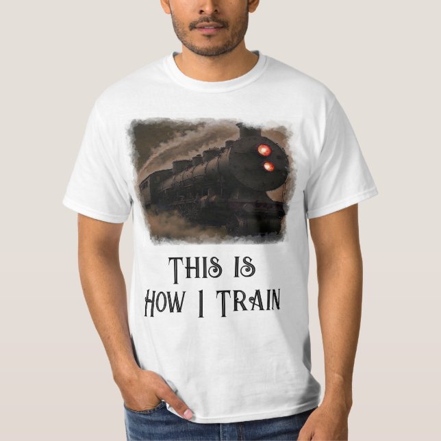 So trainiere ich Spaß T-Shirt (Vorderseite)