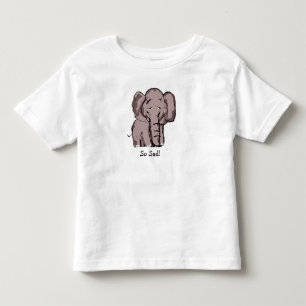 So traurig kleinkind t-shirt